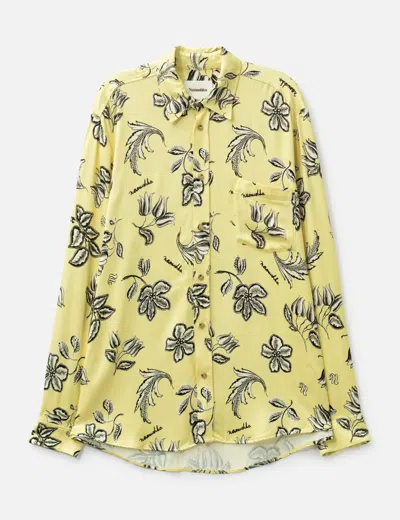 Nanushka Viscose Shirt In Yellow