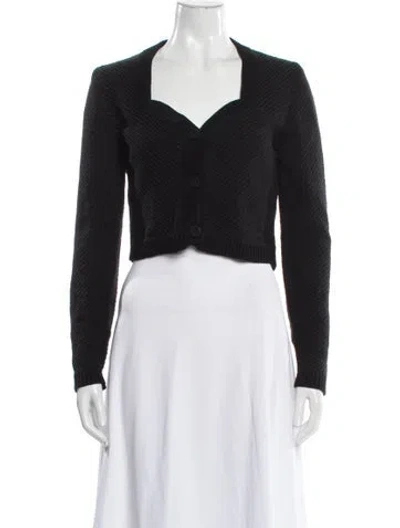 Pre-owned Nanushka V-neck Sweater In Gray