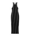 Nanushka Wanda Exposed-seam Detail Dress In Black