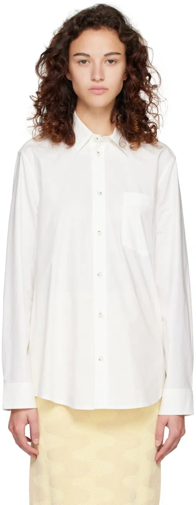Nanushka White Kaleb Shirt