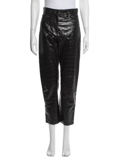 Pre-owned Nanushka Wide Leg Pants In Blue