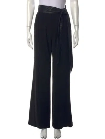 Pre-owned Nanushka Wide Leg Pants In Blue