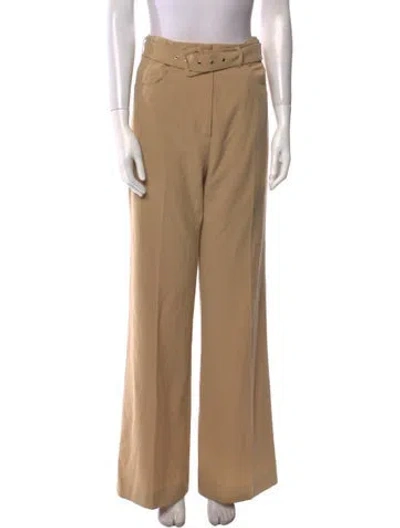 Pre-owned Nanushka Wide Leg Pants In Brown