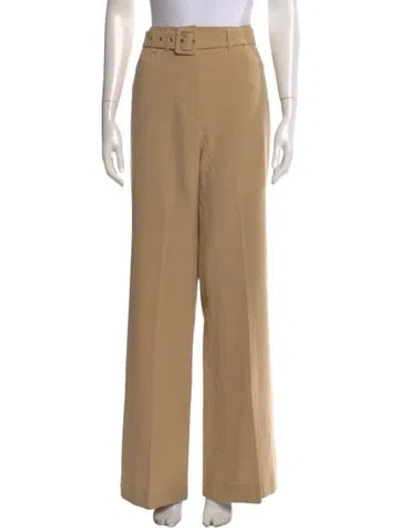 Pre-owned Nanushka Wide Leg Pants In Brown