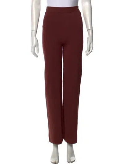 Pre-owned Nanushka Wide Leg Pants In Brown