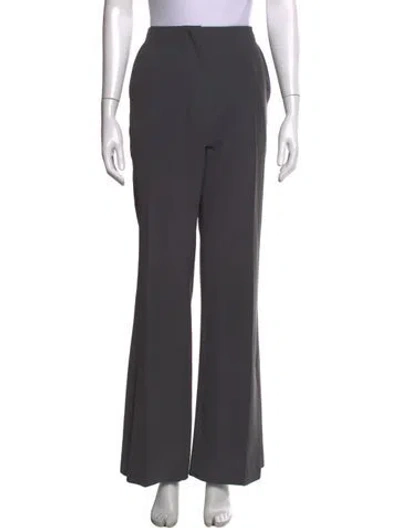Pre-owned Nanushka Wide Leg Pants In Gray