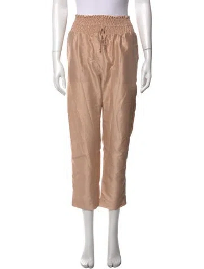 Pre-owned Nanushka Wide Leg Pants In Neutral