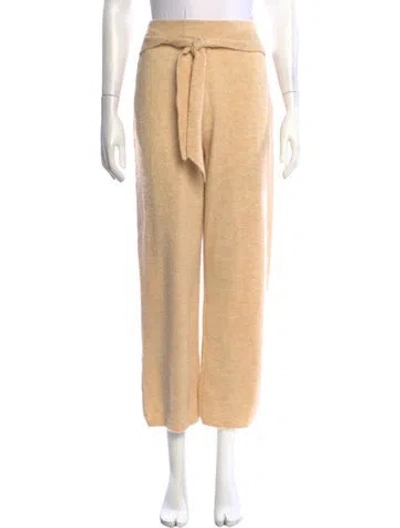 Pre-owned Nanushka Wide Leg Pants In Neutrals