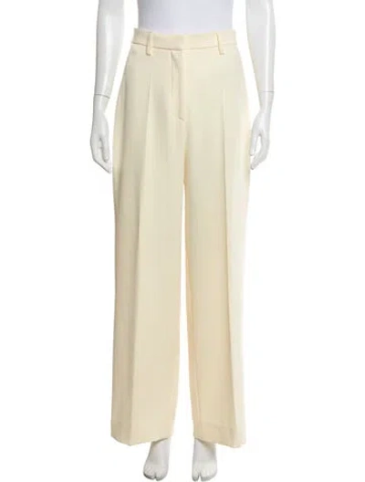 Pre-owned Nanushka Wide Leg Pants In Neutrals