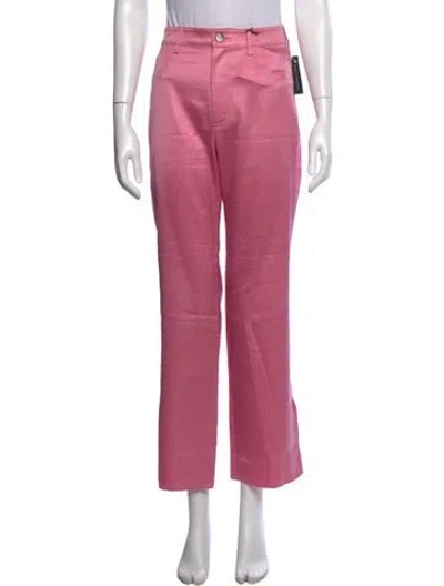 Pre-owned Nanushka Wide Leg Pants In Pink
