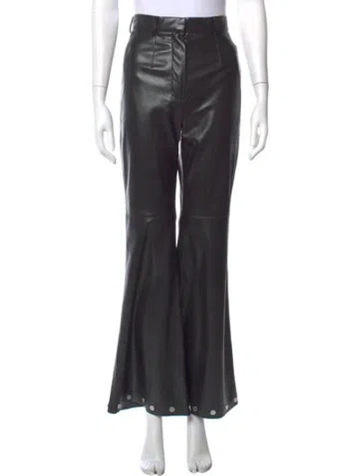 Pre-owned Nanushka Wide Leg Pants W/ Tags In Black
