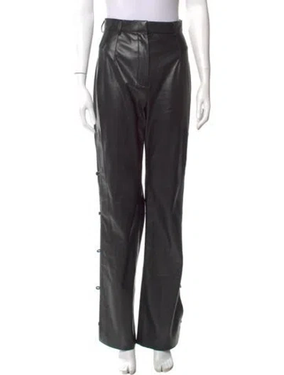 Pre-owned Nanushka Wide Leg Pants W/ Tags In Black
