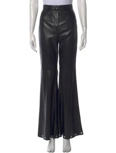 Pre-owned Nanushka Wide Leg Pants W/ Tags In Black