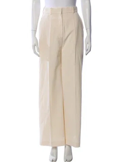 Pre-owned Nanushka Wide Leg Pants W/ Tags In Neutral