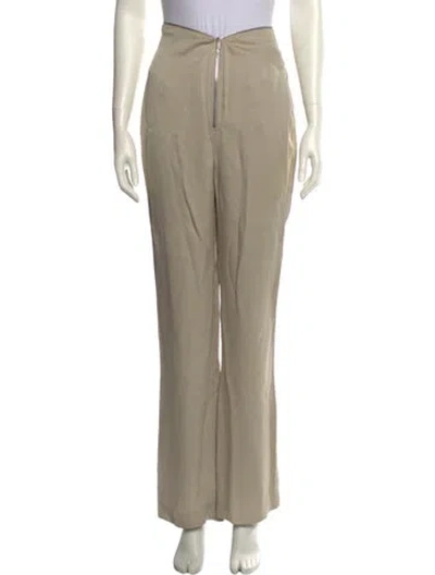 Pre-owned Nanushka Wide Leg Pants W/ Tags In Neutral