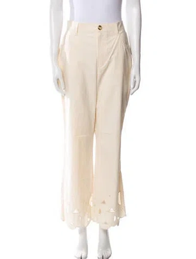 Pre-owned Nanushka Wide Leg Pants W/ Tags In Neutral