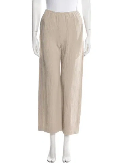 Pre-owned Nanushka Wide Leg Pants W/ Tags In Neutral