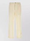 NANUSHKA WIDE-LEG VISCOSE BLEND TROUSERS WITH EMBROIDERED ACCENTS