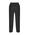 Nanushka Wilco Houndstooth-pattern Trousers In Black