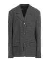 Nanushka Woman Blazer Lead Size M Recycled Polyester, Wool In Grey