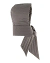 Nanushka Woman Scarf Military Green Size - Recycled Polystyrene, Nylon In Green