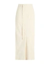 Nanushka Woman Maxi Skirt Beige Size M Recycled Nylon, Organic Cotton In Beige