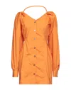 Nanushka Shirts In Orange