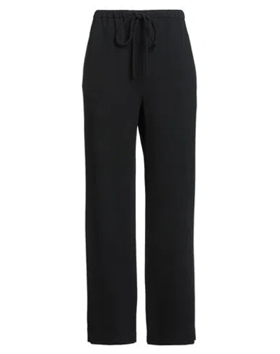 Nanushka Woman Pants Black Size L Acetate, Recycled Polyester
