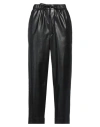 Nanushka Woman Pants Black Size L Recycled Polyester, Polyurethane, Viscose In Black