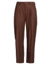 Nanushka Woman Pants Brown Size 31 Recycled Polyester, Viscose, Wool, Elastane In Brown