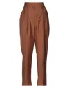 Nanushka Pants In Brown