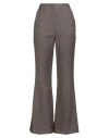 Nanushka Carillo Flared Wool Trousers In Gray