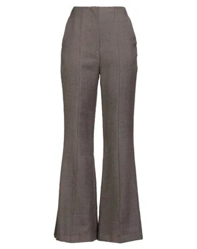 Nanushka Woman Pants Brown Size S Wool