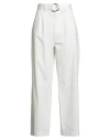 Nanushka Woman Pants Ivory Size L Cotton In White