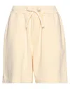 Nanushka Woman Shorts & Bermuda Shorts Beige Size S Organic Cotton In Beige
