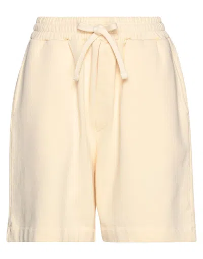 Nanushka Woman Shorts & Bermuda Shorts Beige Size S Organic Cotton