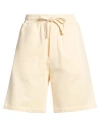 Nanushka Woman Shorts & Bermuda Shorts Beige Size Xs Organic Cotton, Elastane In Beige