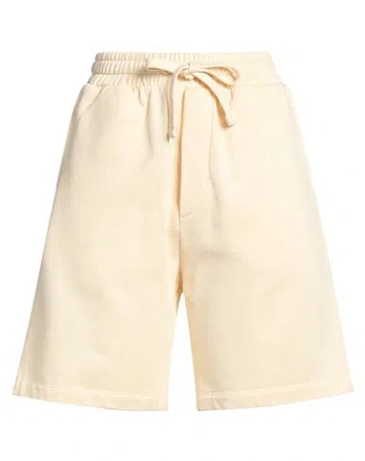 Nanushka Woman Shorts & Bermuda Shorts Beige Size Xs Organic Cotton, Elastane