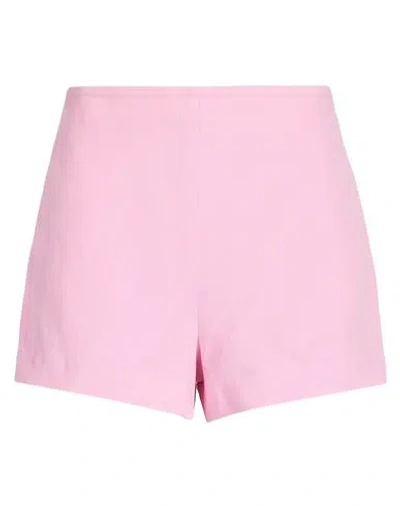 Nanushka Woman Shorts & Bermuda Shorts Pink Size S Viscose, Silk