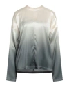 Nanushka Woman Top Beige Size L Triacetate, Polyester In Beige