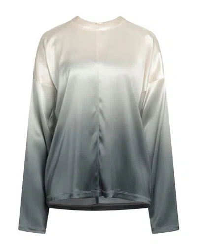 Nanushka Woman Top Beige Size L Triacetate, Polyester