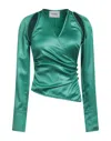 Nanushka Blouses In Green