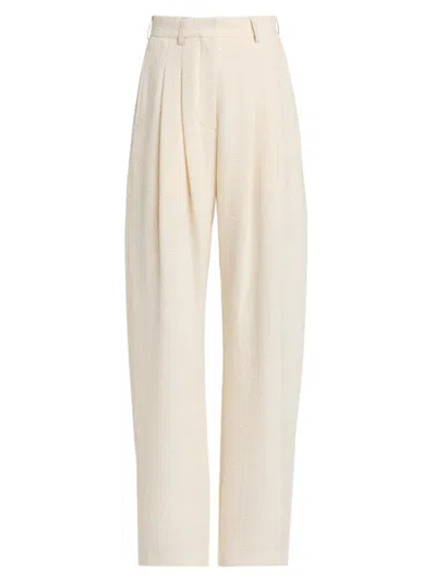 Nanushka Women's Seka Cotton-blend Tapered Leg Pants In Multi