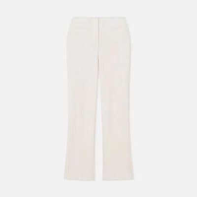 Nanushka Women's Sherpa Crepe Melange Pants In Creme In Neutral