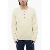 Nanushka Wool And Nylon Figlo 3-buttons Sweater