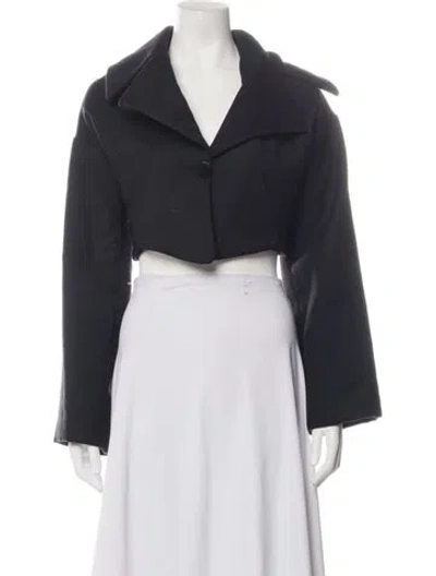 Pre-owned Nanushka Wool Jacket In Blue