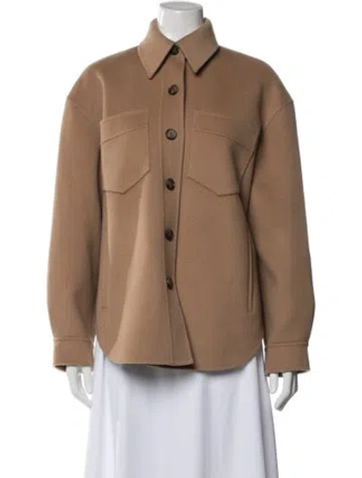 Pre-owned Nanushka Wool Jacket In Neutral