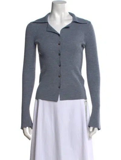 Pre-owned Nanushka Wool Sweater In Blue
