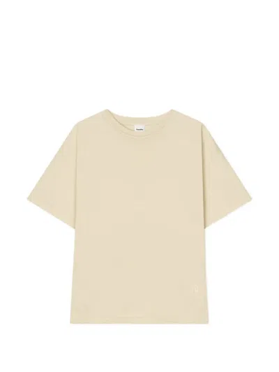 Nanushka Wren Boxy-fit T-shirt In Yellow