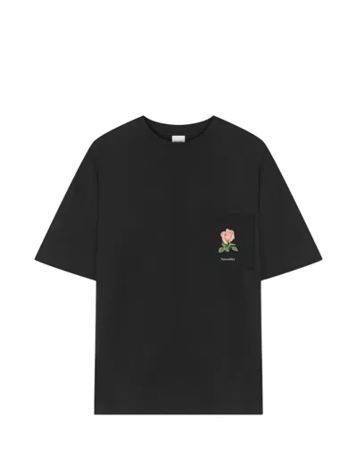 Nanushka Wren T-shirt In Black